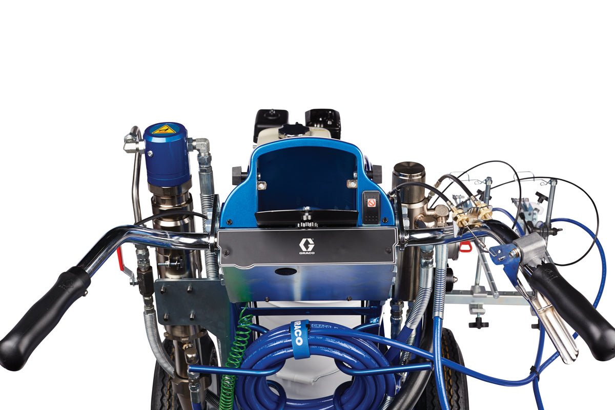 GRACO LineLazer 130HS Standard Series Airless Line Striper 2 Manual Guns - GO Industrial - 17H448