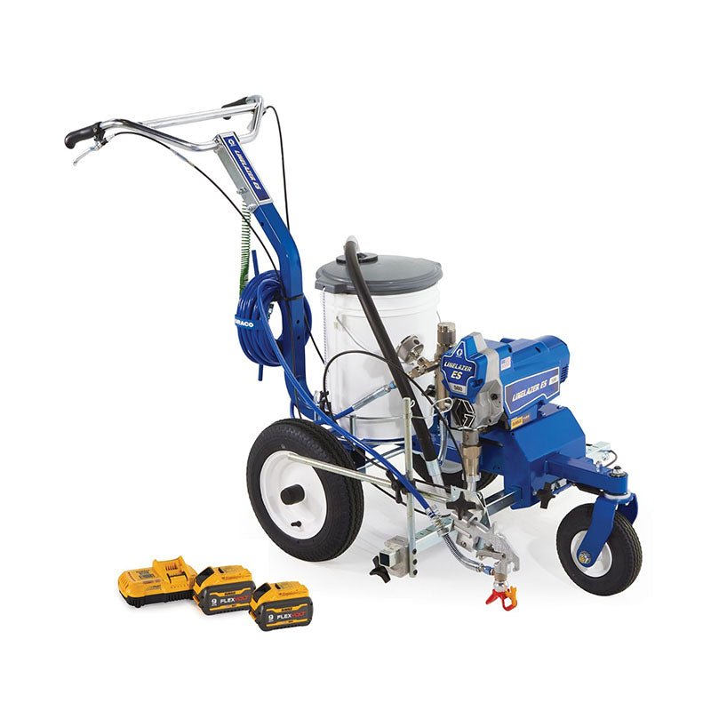 GRACO LineLazer ES 500 Battery - Powered Airless Line Striper - GO Industrial - 25U548