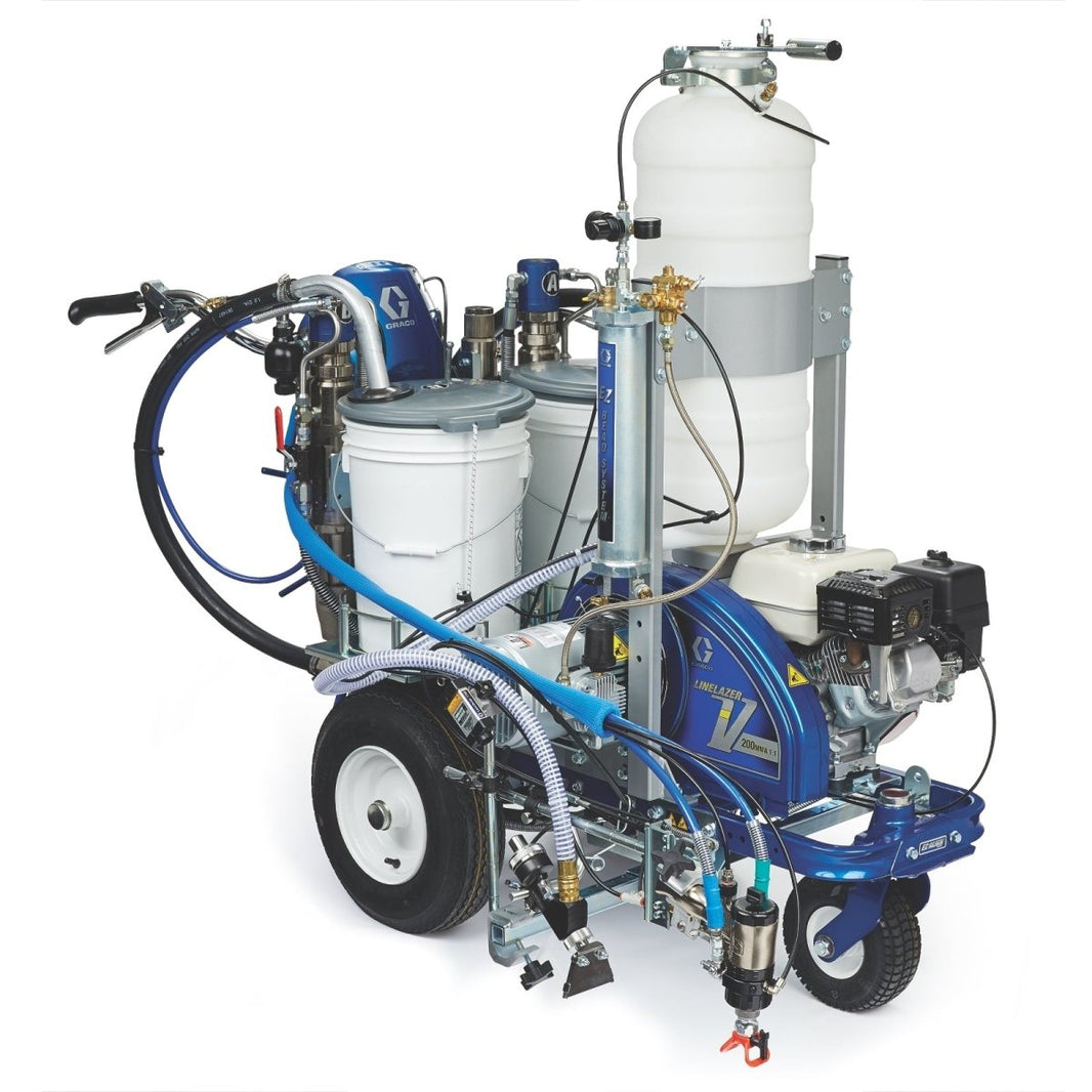 GRACO LineLazer V 200MMA 1:1 HP Reflective Series Airless Line Striper - GO Industrial - 17Y271