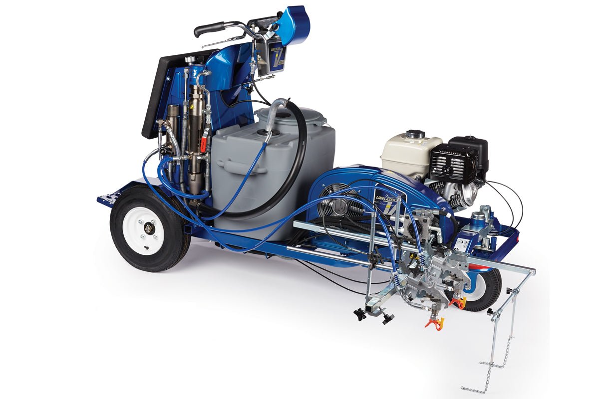 GRACO LineLazer V 250SPS HP Reflective Series Self - Propelled Gas Hydraulic Airless Line Striper - GO Industrial - 17H468