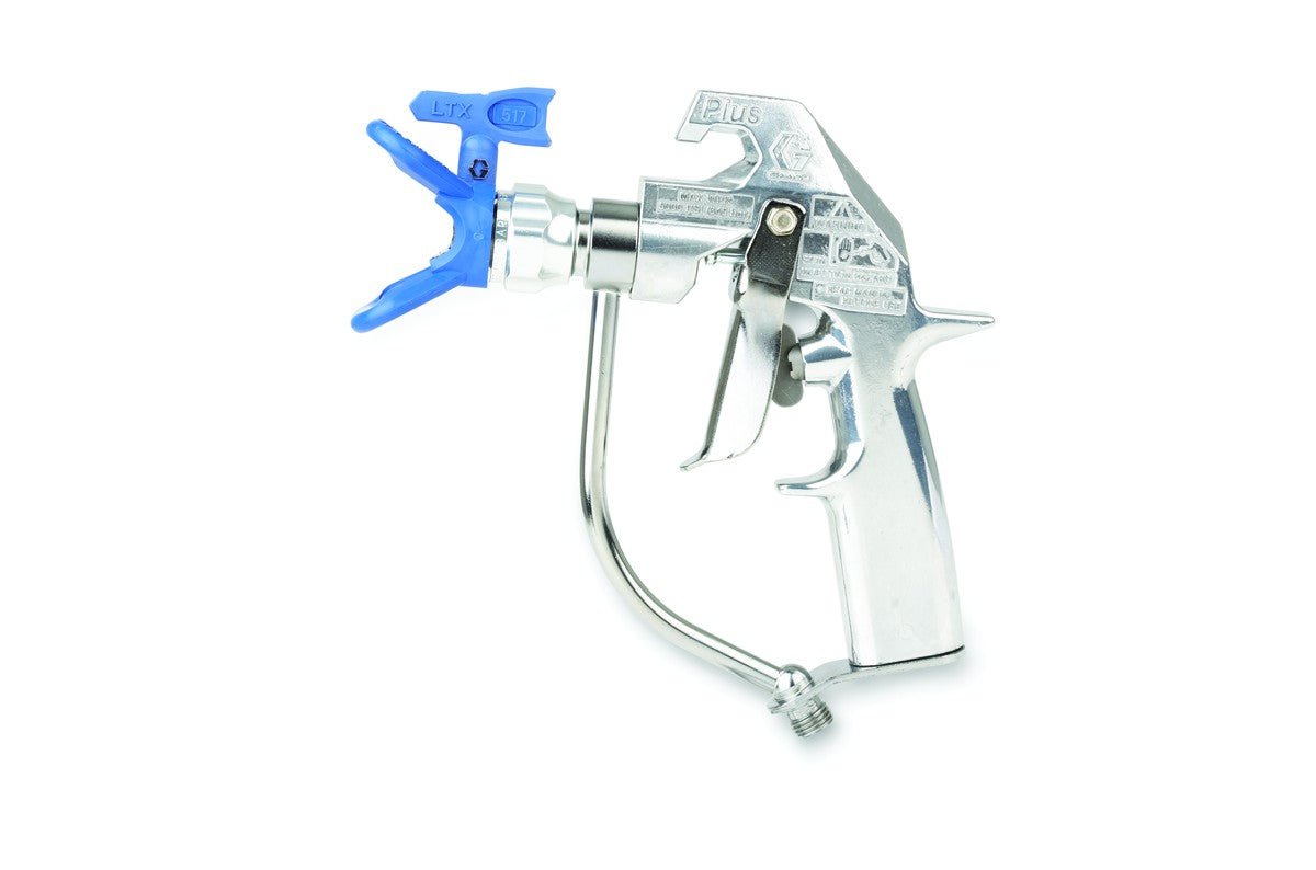 GRACO Spray Gun Airless Silver Plus Gun with RAC X 517 - GO Industrial - 246240