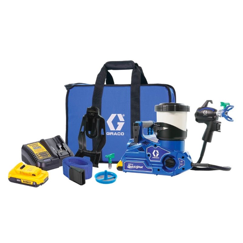 GRACO Ultra QuickShot Portable Airless Paint Sprayer - GO Industrial - 20B479