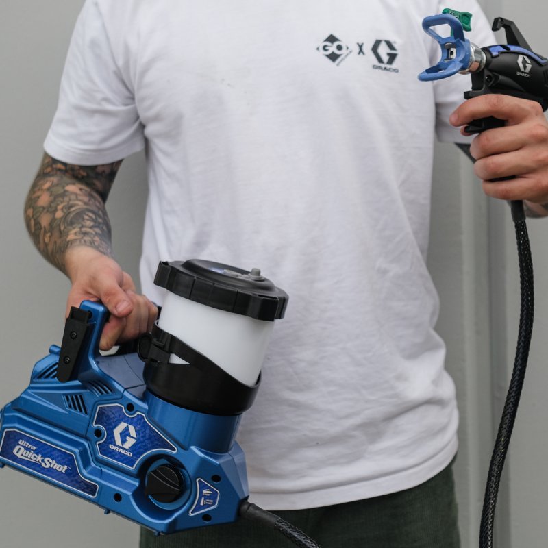 GRACO Ultra QuickShot Portable Airless Paint Sprayer - GO Industrial - 20B479