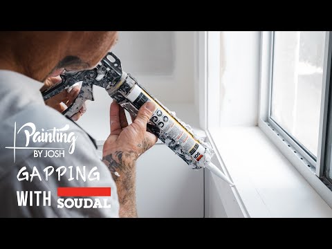 Gapping with Soudal onsite with Painting by Josh - Fill & Paint and SMX25