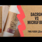 What is the difference between a Dacron and microfibre rollers?