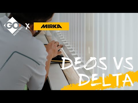 Mirka® DEOS Delta 663CV - Direct Electrical Orbital Sander for Corners