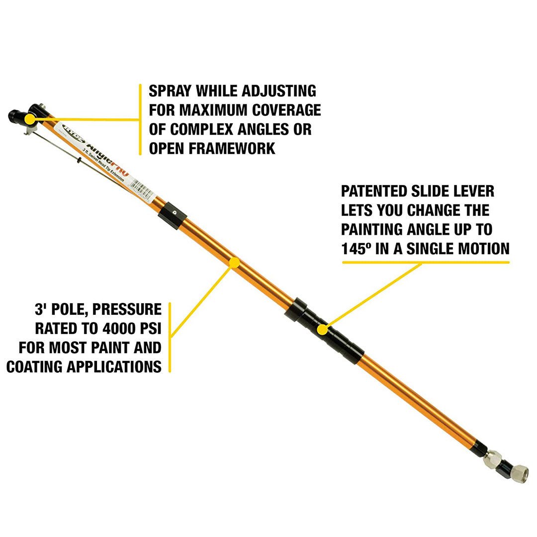 HYDE AnglePRO Spray Pole 900mm - GO Industrial - 22SP28260