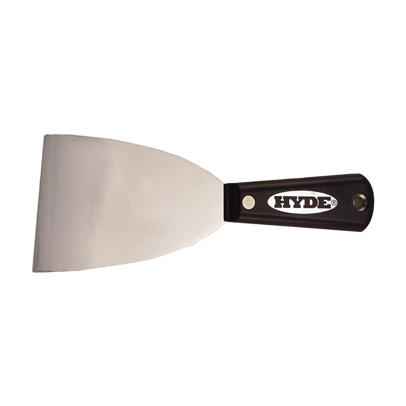 HYDE Black & Silver Putty/Joint Knife 32mm - 200mm - GO Industrial - 22J2350