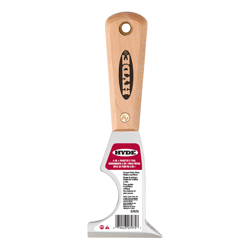 HYDE Pro Wood 5 - in - 1 Combination Tool - GO Industrial - 22J2205CW