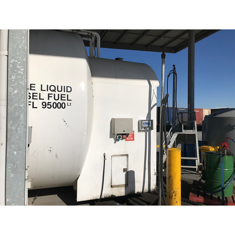 iFUEL Tank installed at Toll Transport Altona North, Victoria, Real Time Stock Control