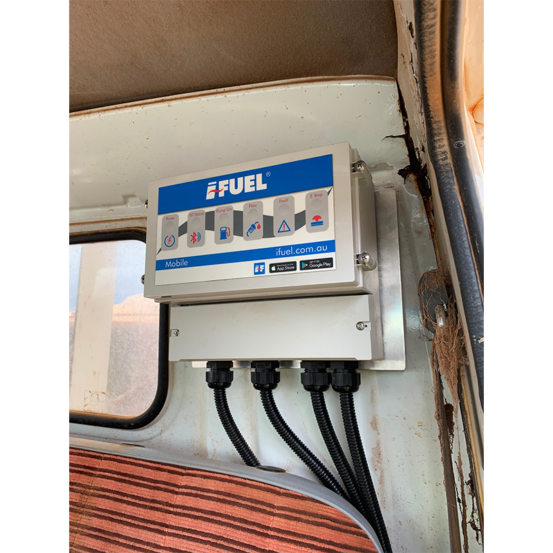 iFUEL Mobile fitted to a Service Truck with IWS, Dublin, SA