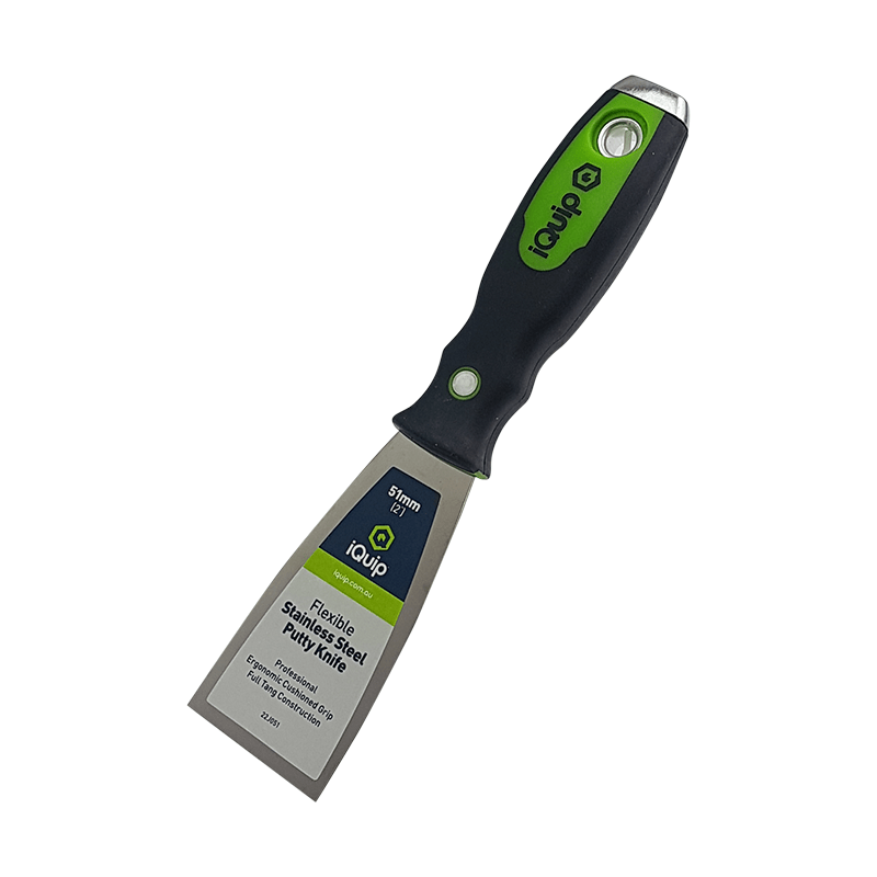 IQUIP Flexible Putty/Joint Knifes Ergonomic Handle 32mm - 152mm - GO Industrial - 22J051