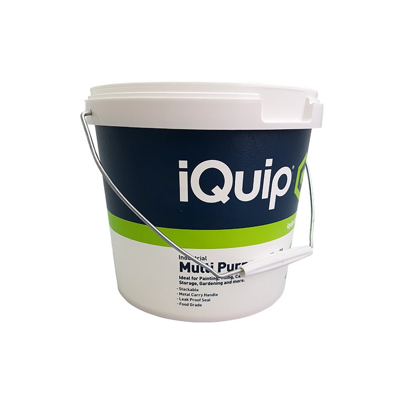 IQUIP Plastic Multi - Purpose Pail & Lid - GO Industrial - 22PP02/22PP02L