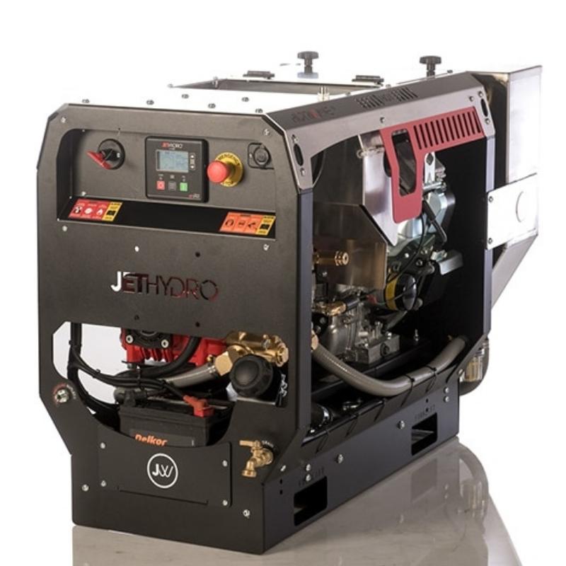 JETWAVE JetHydro Hurricane+ 350 - 36.4 5075PSI 36.4lpm Water Jetting System Drain Cleaner - GO Industrial - JH5000 - 36PB