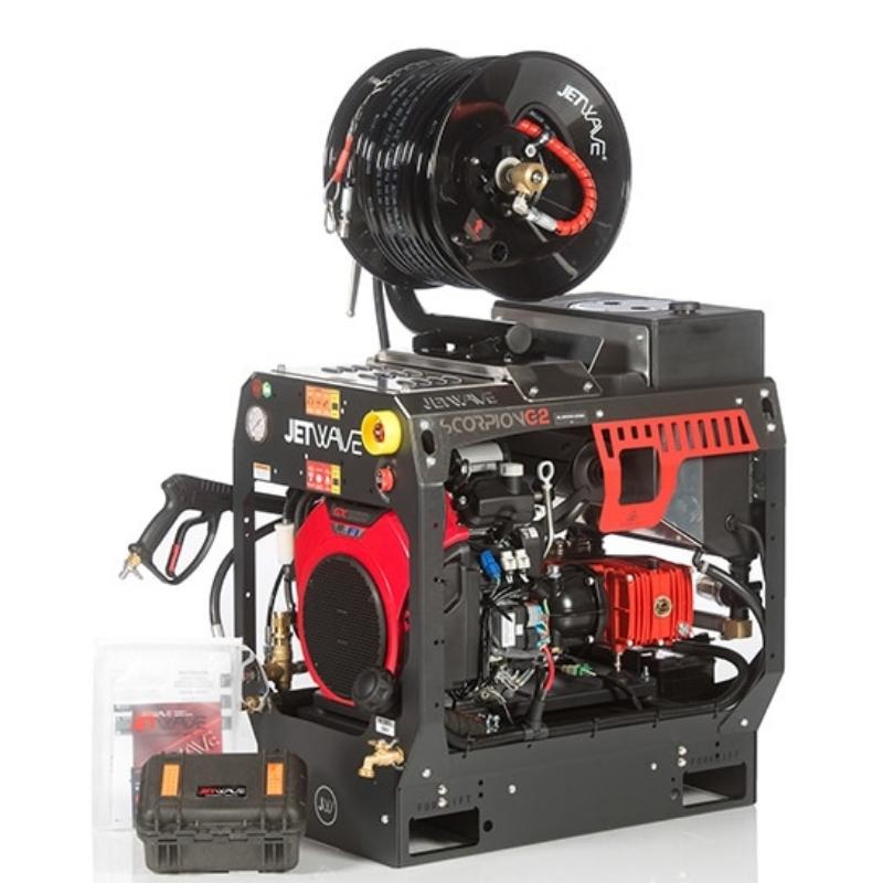 JETWAVE Scorpion G2FI 280 4060PSI 31lpm Water Jetting System Drain Cleaner - GO Industrial - HJ4000 - 31PHFI