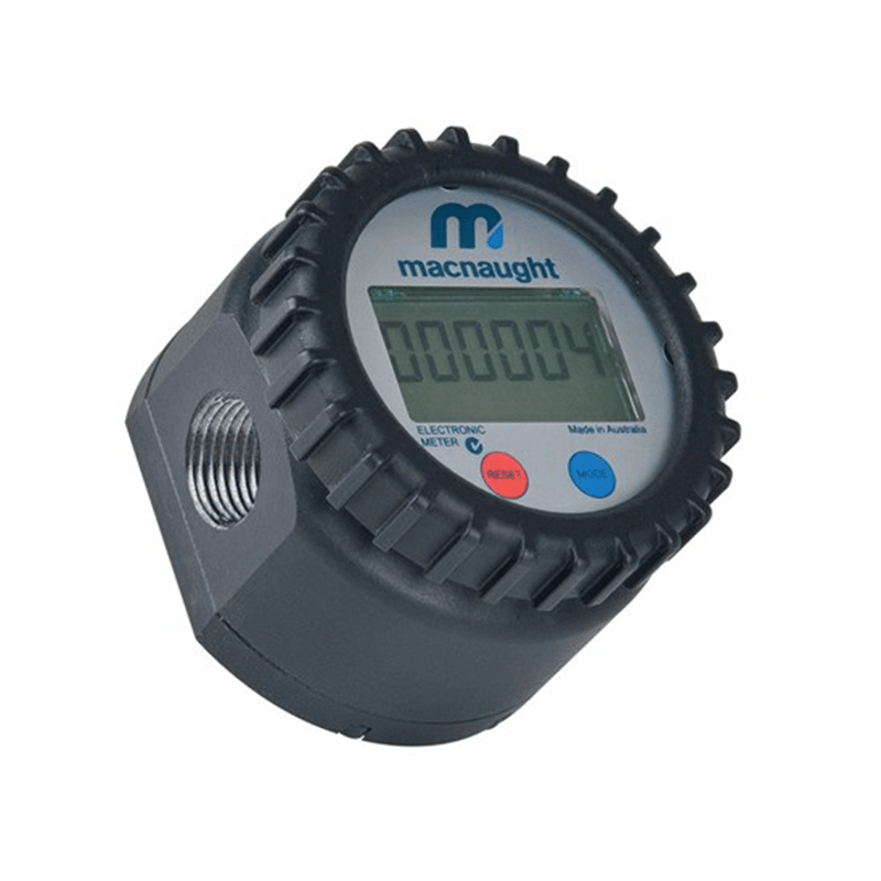 MACNAUGHT Electronic Oil Meter 3/4" - GO Industrial - IM019E - 01