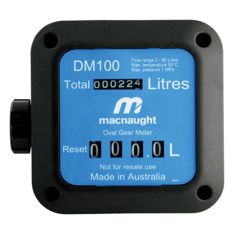 MACNAUGHT Mechanical Fuel Meter - GO Industrial - DM100 - 01