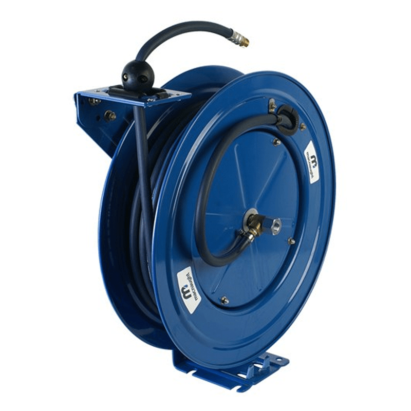 MACNAUGHT Single Pedestal Grease Reel 6mm x 15m - GO Industrial - MGS0615 - 01