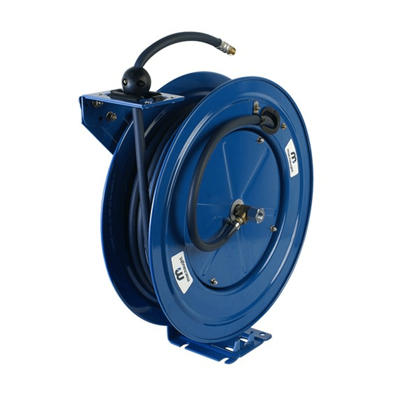 MACNAUGHT Single Pedestal Oil Reel 12mm x 20m - GO Industrial - MOS1220 - 01