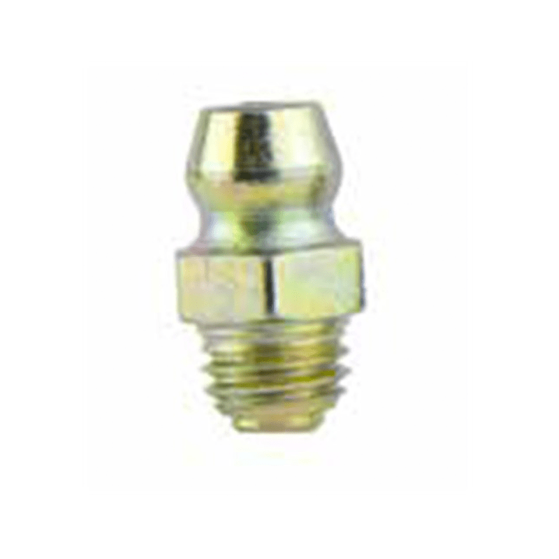 MACNAUGHT Straight Imperial Grease Nipple 1/4" - 18 NPT 5 - Pack - GO Industrial - L - N1418N - 0