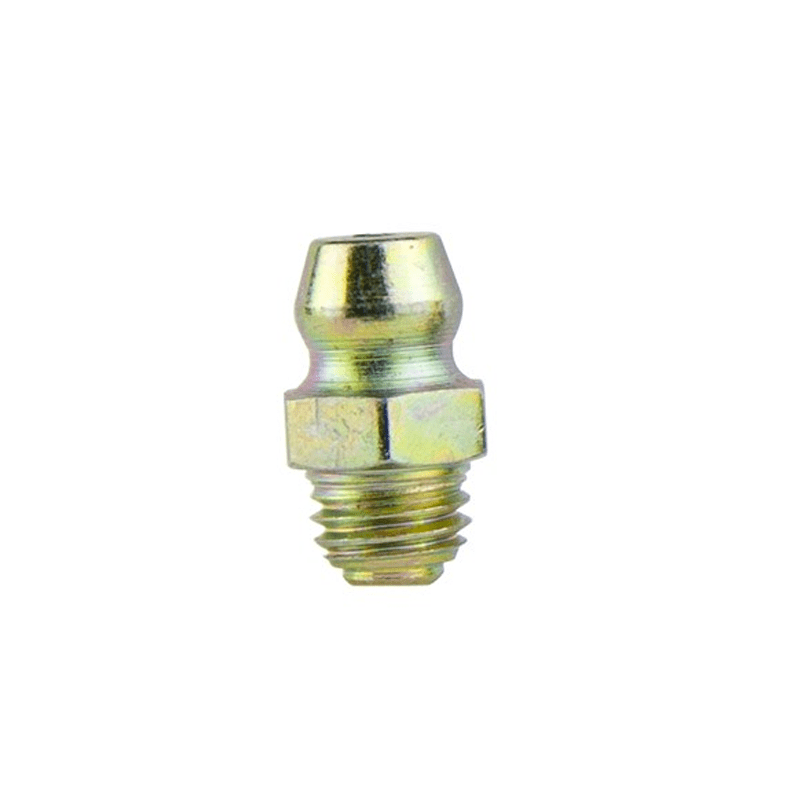 MACNAUGHT Straight Imperial Grease Nipple 1/4" - 18 NPT 50 - Pack - GO Industrial - L - N1418N - 0 - B
