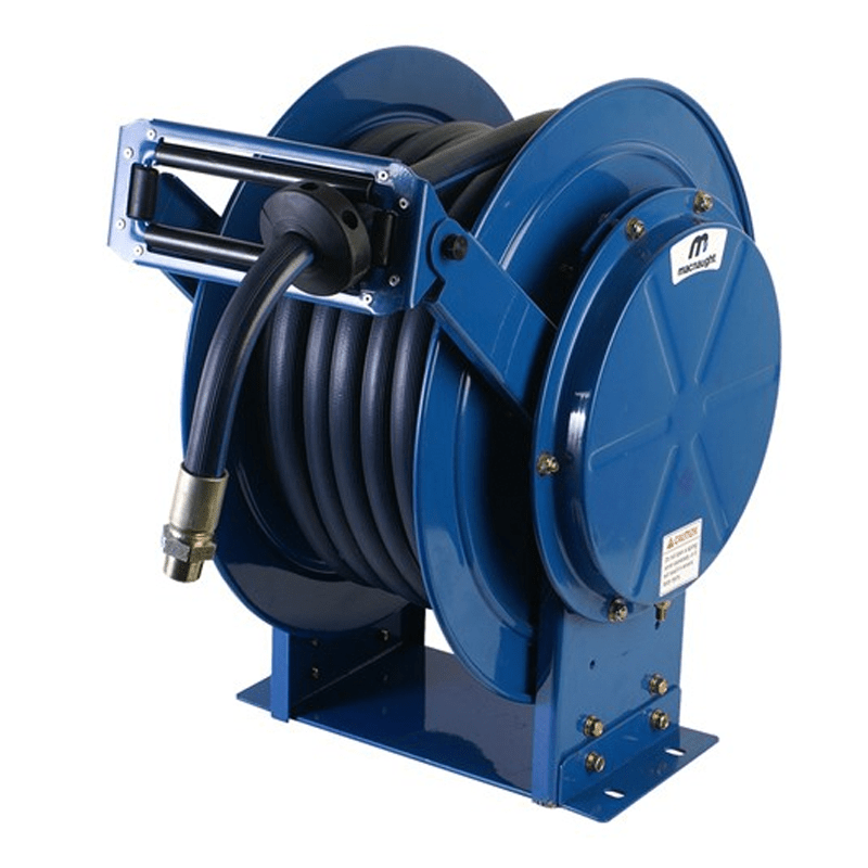 MACNAUGHT Twin Pedestal Grease Reel 9mm x 15m - GO Industrial - MGTP0915 - 01