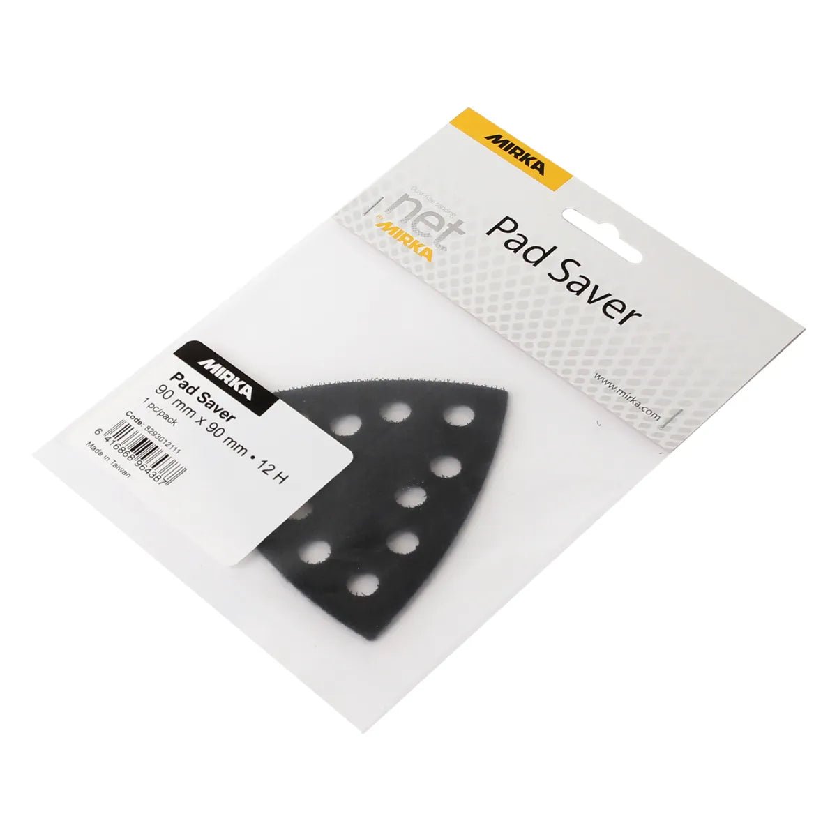 MIRKA 12 Holes Triangle Pad Saver 90 x 90 x 90mm - GO Industrial - 8293012111