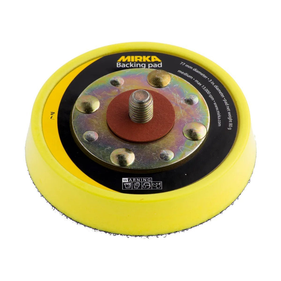 MIRKA 77mm Backing Pad for Mirka OS 310 - GO Industrial - 8294791011
