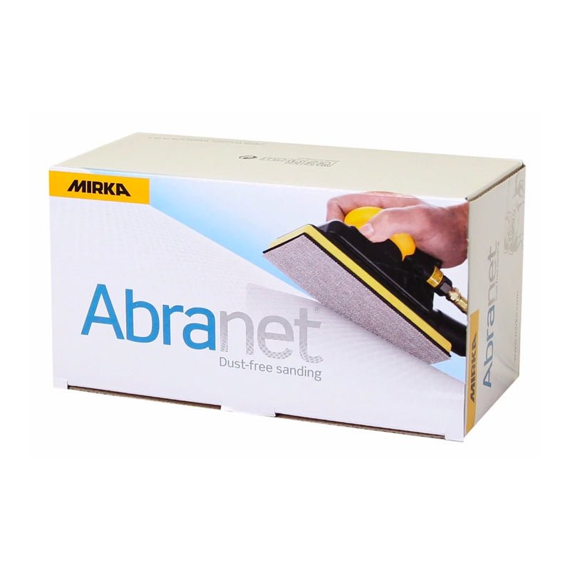 MIRKA Abranet 81 x 133mm Strip Abrasives 50 - Pack - GO Industrial - 5417805080
