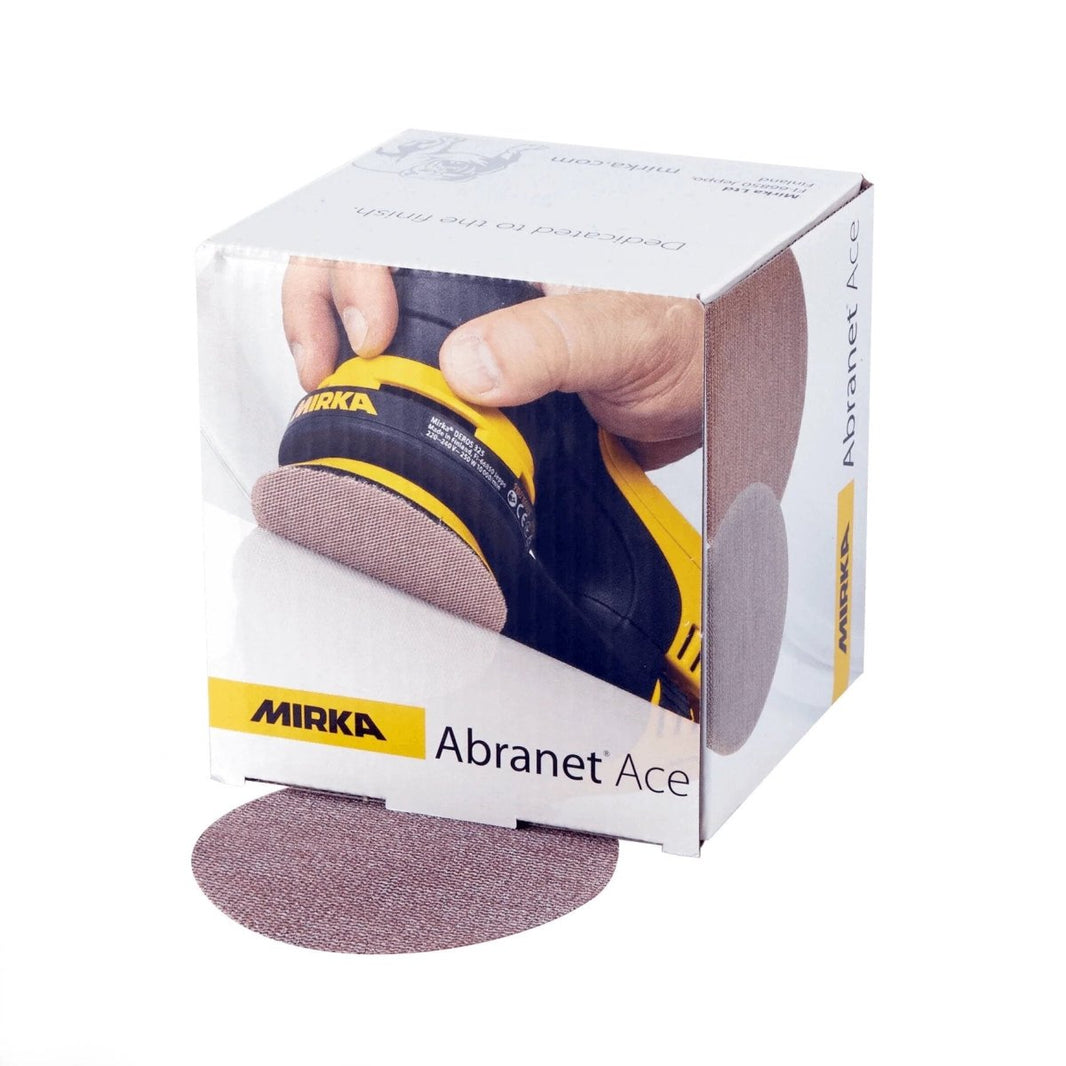 MIRKA Abranet Ace 77mm Ceramic Disc Abrasives 50 - Pack - GO Industrial - AC20305080