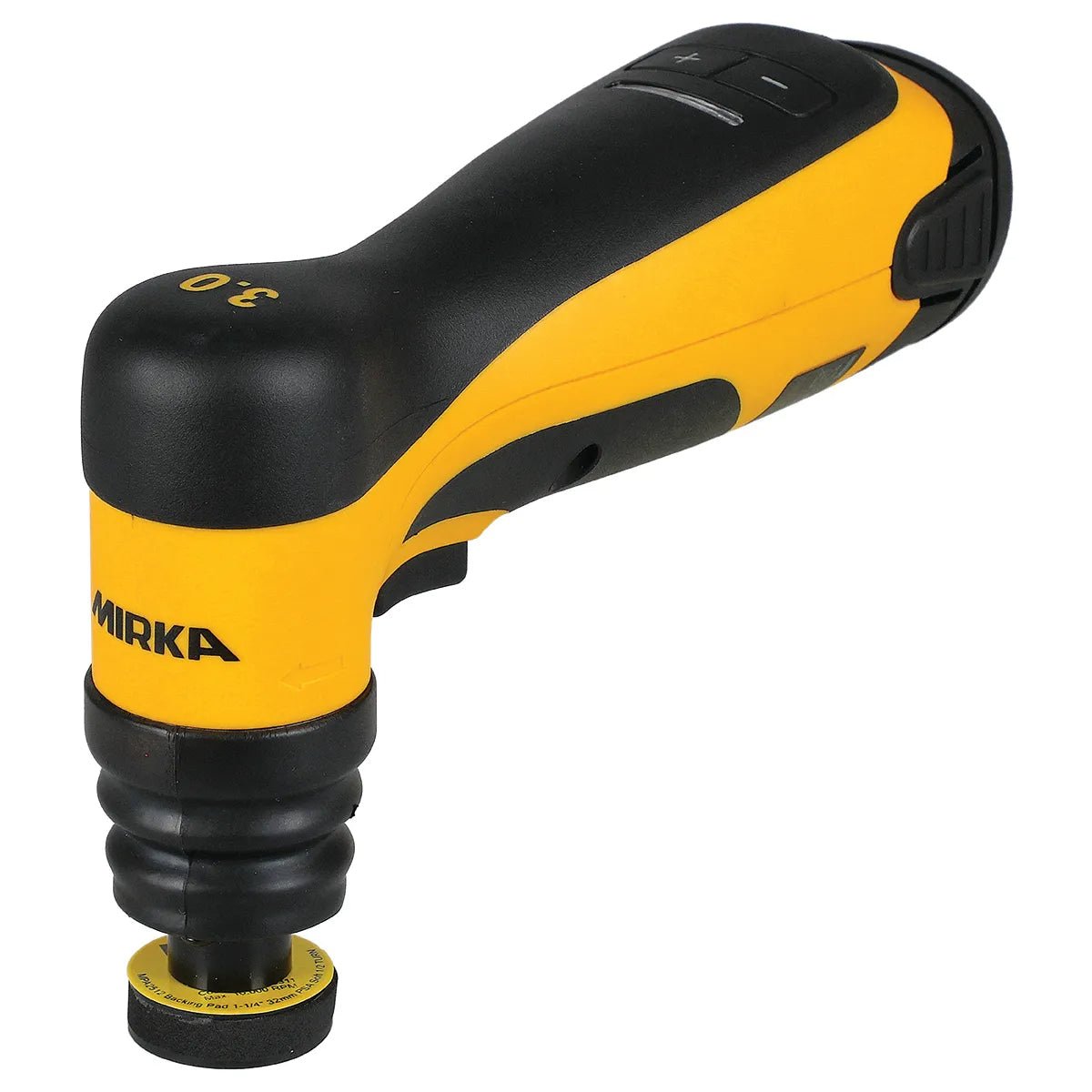 MIRKA AOS - B 130NV 32mm 3mm Orbit Cordless Spot Repair Sander - GO Industrial - 8991230312AN