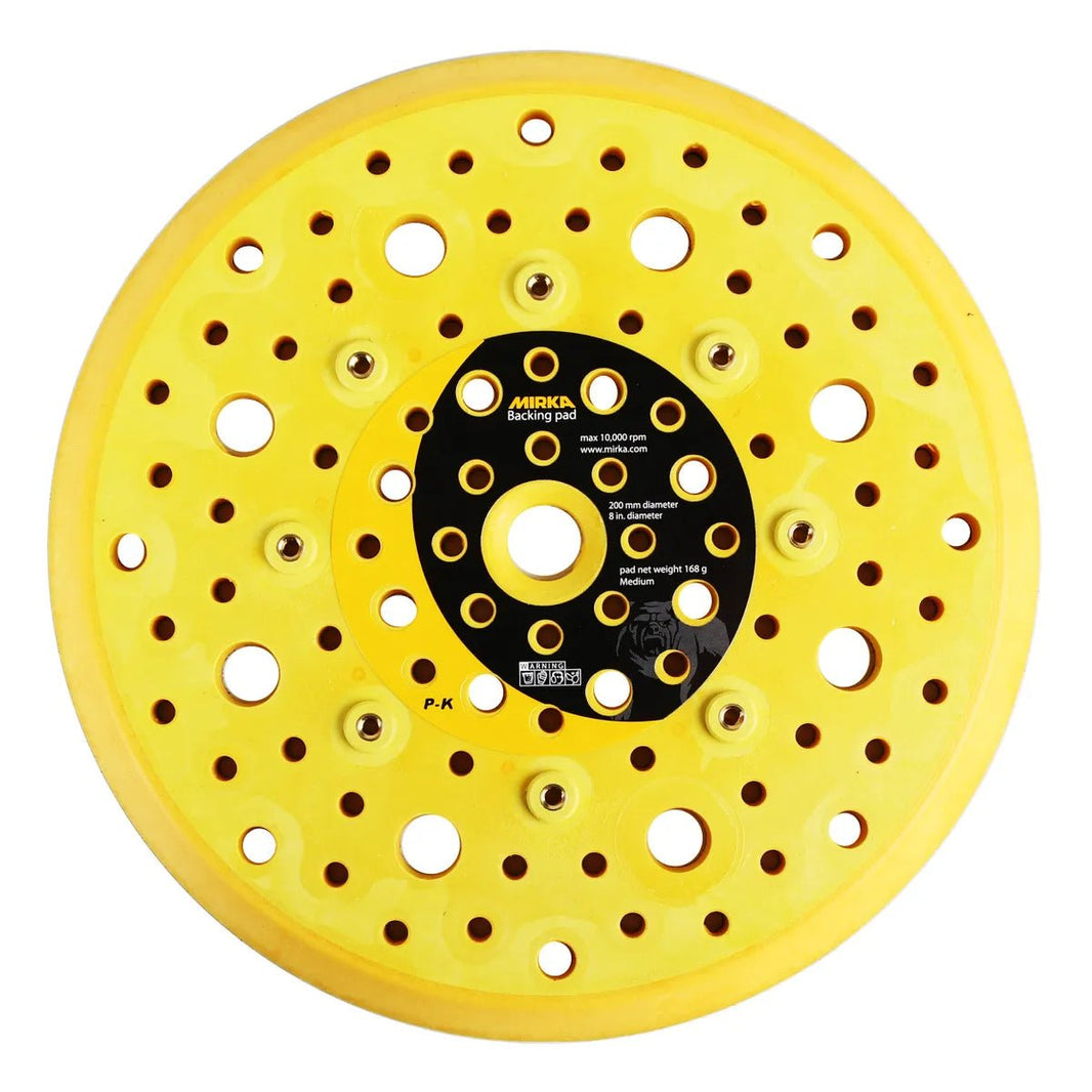 MIRKA Disc 89 Holes 200mm Net Backing Pad - GO Industrial - 8295885111
