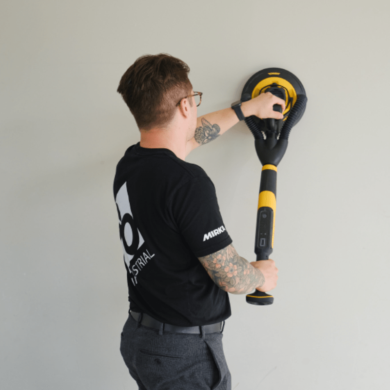 MIRKA LEROS - S Orbital Sander with Bag and Free 25 - Pack Abrasives - GO Industrial - MIW95021BAAN