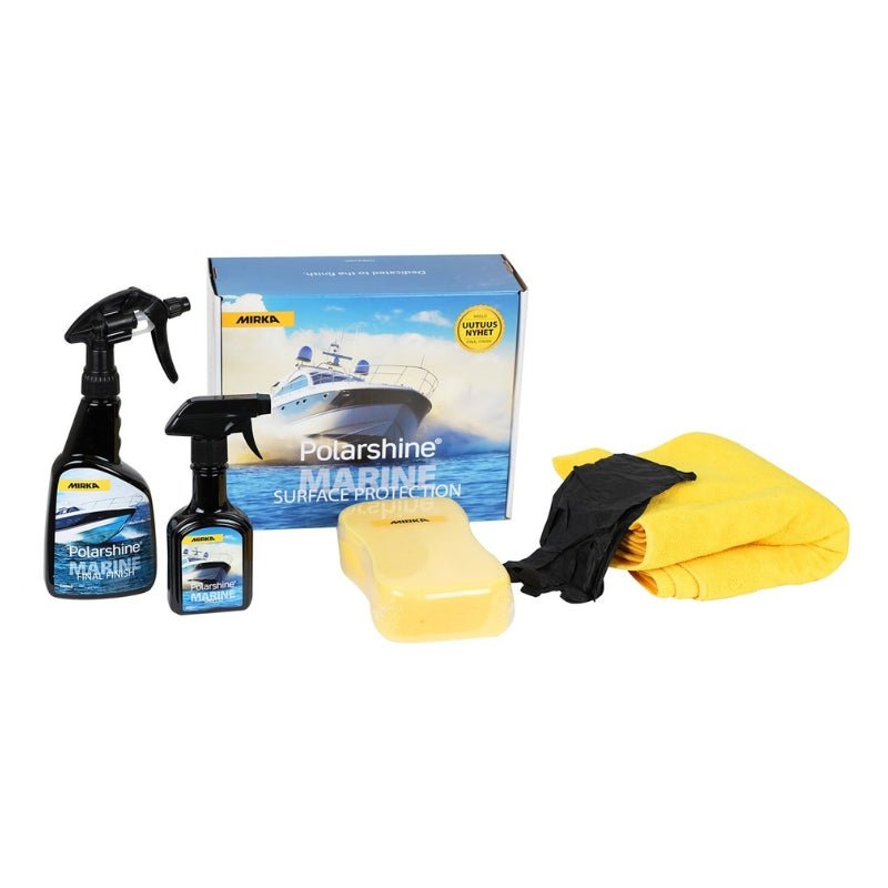 MIRKA Polarshine Marine Surface Protection Kit - GO Industrial - KITEUMARINE