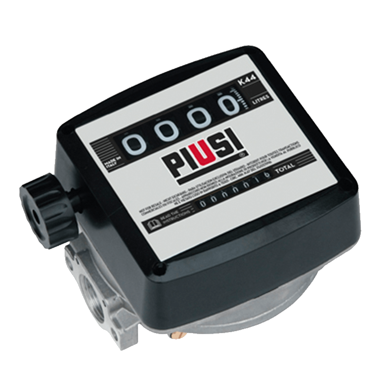 PIUSI K44 Meter Ver A 4 Digit Mechanical Diesel 20 - 120lpm - GO Industrial - 560000