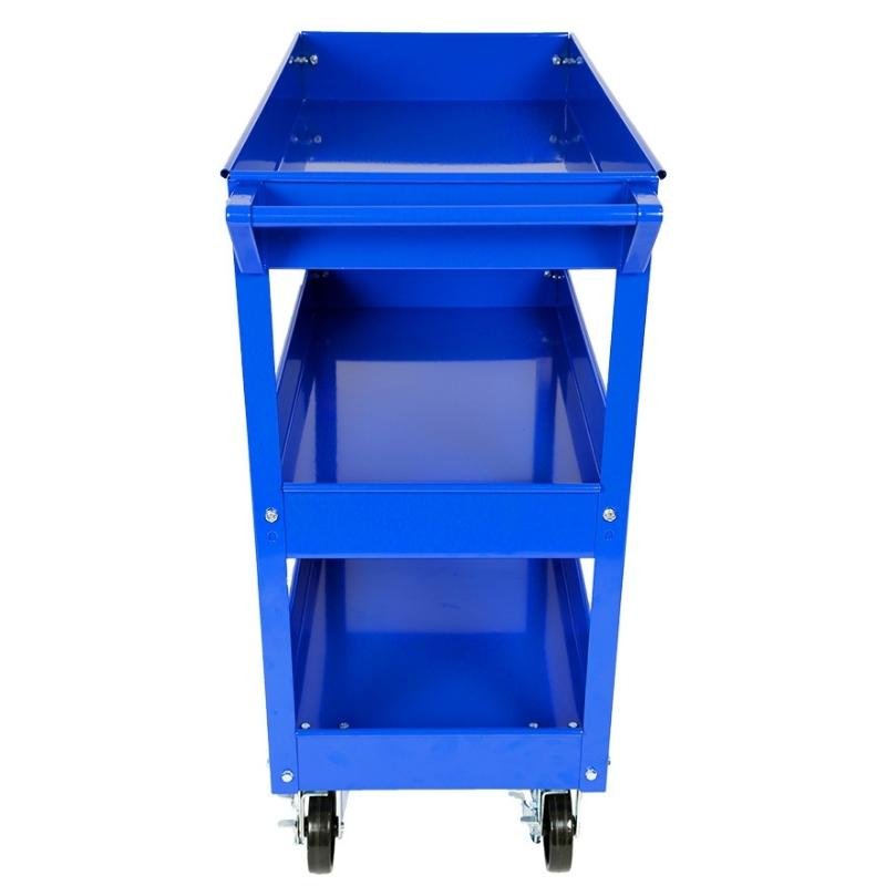 TRADEQUIP 3 Trays Workshop Trolley - GO Industrial - 6004