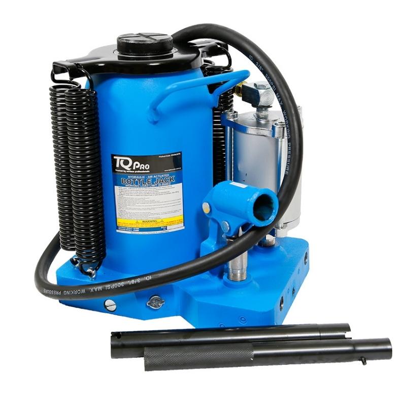 TRADEQUIP 30 Tonne Pro Bottle Jack Air/Hydraulic - GO Industrial - PROBJ30TA
