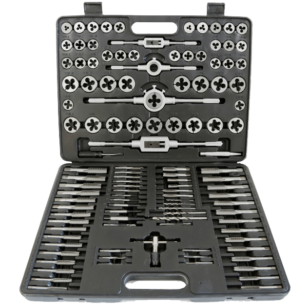 TRADEQUIP Tap and Die Set 115 Piece - GO Industrial - 7117