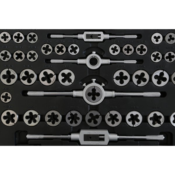 TRADEQUIP Tap and Die Set 115 Piece - GO Industrial - 7117