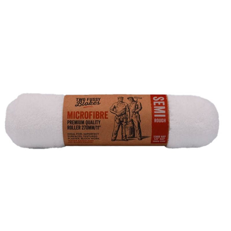 TWO FUSSY BLOKES 15mm Nap Microfibre Paint Roller 270mm - GO Industrial - MF - 270 - 15 - SGL