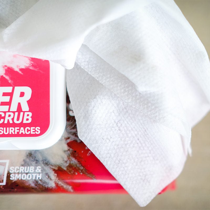 ULTRAGRIME Pro XXL+ Power Scrub Industrial Wipes 80 Huge Wipes - GO Industrial - 5920
